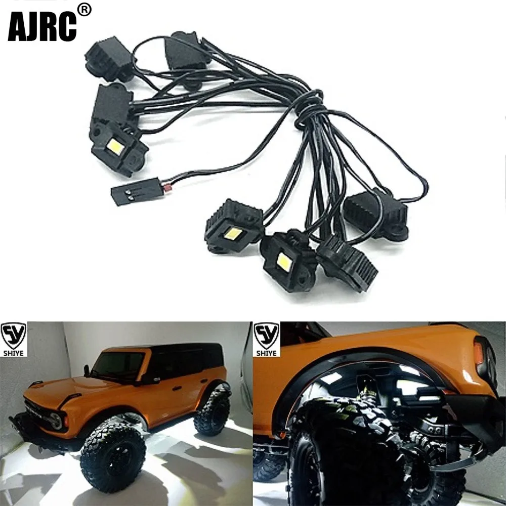 Для Trax Trx-4 92076-4 Bronco, подсветка шасси 1/10, детали для гусеничного скалолазания, подсветка колесной арки
Для Trax Trx-4 92076-4 Bronco, подсветка шасси 1/10, детали для гусеничного скалолазания, подсветка колесной арки