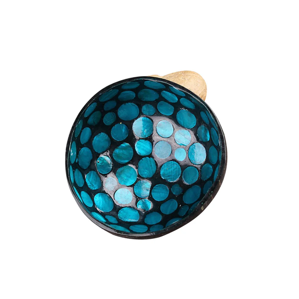 Coconut Shell Bowl Natural Friendly Unique Creative Storage Decorative Candy Nuts Bowl Handmade Shells Dot Patterns Indoor
Coconut Shell Bowl Natural Friendly Unique Creative Storage Decorative Candy Nuts Bowl Handmade Shells Dot Patterns Indoor