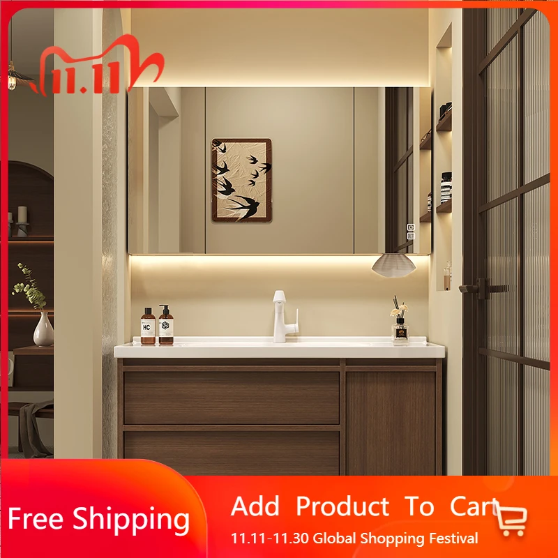 Simple Toilet Bathroom Cabinets Vintage Vanity Drawer Mirror Bathroom Cabinets Shower Makeup Articulos Para El Hogar Furniture
Simple Toilet Bathroom Cabinets Vintage Vanity Drawer Mirror Bathroom Cabinets Shower Makeup Articulos Para El Hogar Furniture