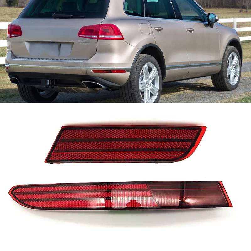 Car Left Right Rear Bumper Reflector Brake Lamp Warning Light Strip Bar For VW Touareg 2016 2017 2018 OEM: 7P6945105A 7P6945106A
Car Left Right Rear Bumper Reflector Brake Lamp Warning Light Strip Bar For VW Touareg 2016 2017 2018 OEM: 7P6945105A 7P6945106A