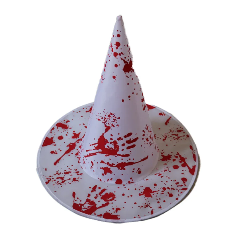 *Halloween Party Decoration Props Unisex Adults Hat with Blood Stains Black White Witches Magicians Ghosts Festivals
*Halloween Party Decoration Props Unisex Adults Hat with Blood Stains Black White Witches Magicians Ghosts Festivals