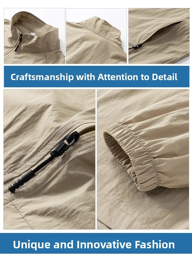 TUCANO мужская летняя солнцезащитная одежда из ледяного шелка с защитой от ультрафиолета, легкая дышащая солнцезащитная одежда с воротником-стойкой, уличная одежда свободного покроя
TUCANO мужская летняя солнцезащитная одежда из ледяного шелка с защитой от ультрафиолета, легкая дышащая солнцезащитная одежда с воротником-стойкой, уличная одежда свободного покроя