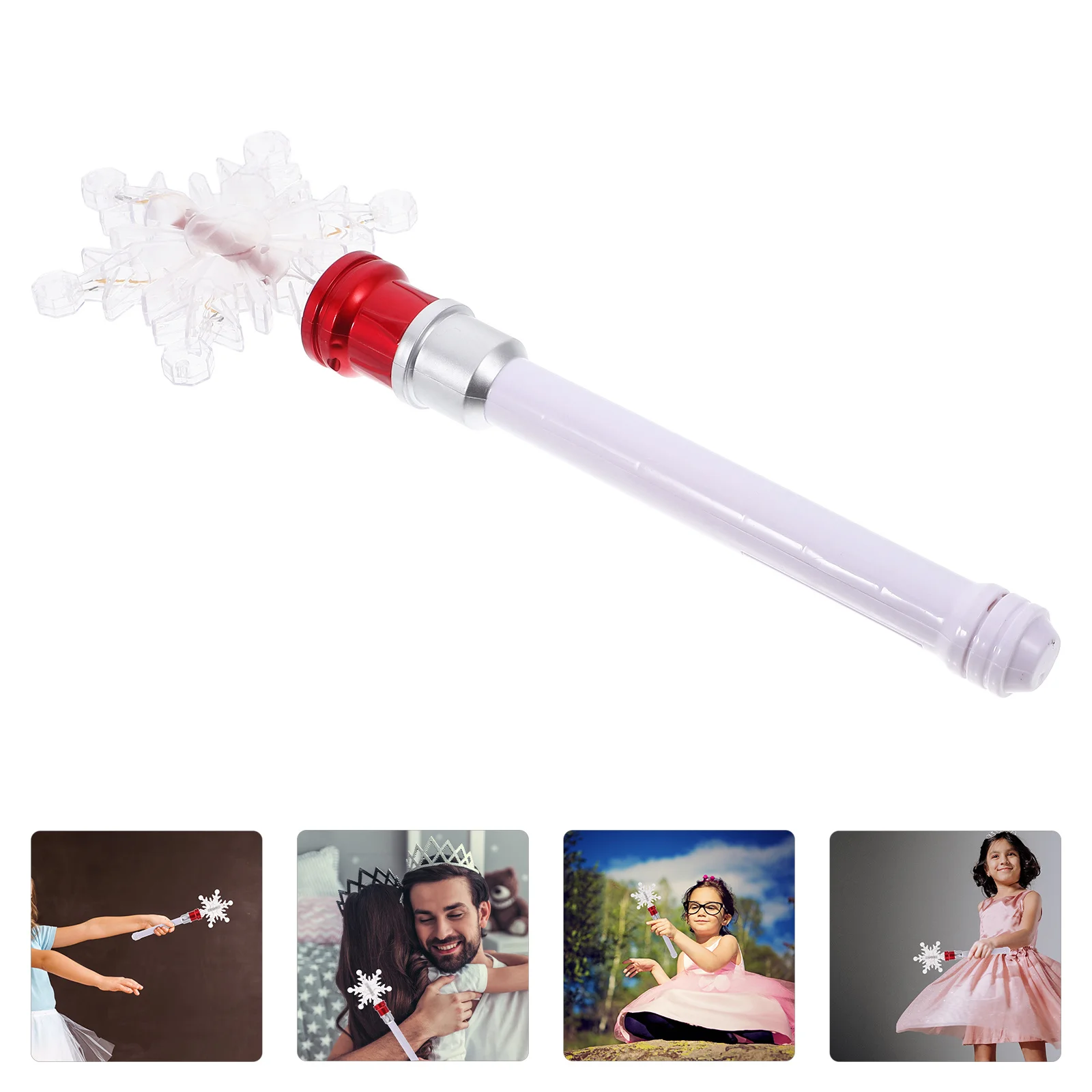 Glowing Snowflake Wand with Rotating Lights Ideal for Cosplay Parties Concerts and Stage Performances Light Up Winter Festival
Glowing Snowflake Wand with Rotating Lights Ideal for Cosplay Parties Concerts and Stage Performances Light Up Winter Festival