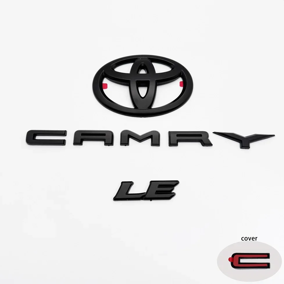 3pcs ABS Overlay Matt black for Toyota Camry 2018-2024 modified three-dimensional covering 3D SE XSE trunk sticker accessories
3pcs ABS Overlay Matt black for Toyota Camry 2018-2024 modified three-dimensional covering 3D SE XSE trunk sticker accessories