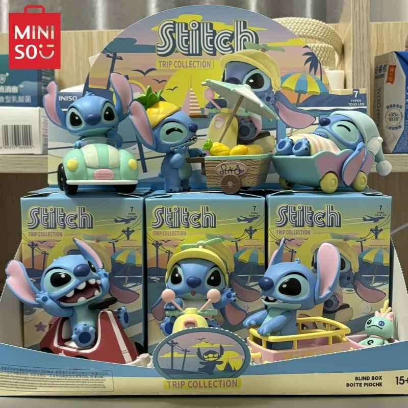 Miniso Lilo & Stitch Travel Series глухая коробка коллекция настольных моделей, украшение, модная игрушка в подарок
Miniso Lilo & Stitch Travel Series глухая коробка коллекция настольных моделей, украшение, модная игрушка в подарок