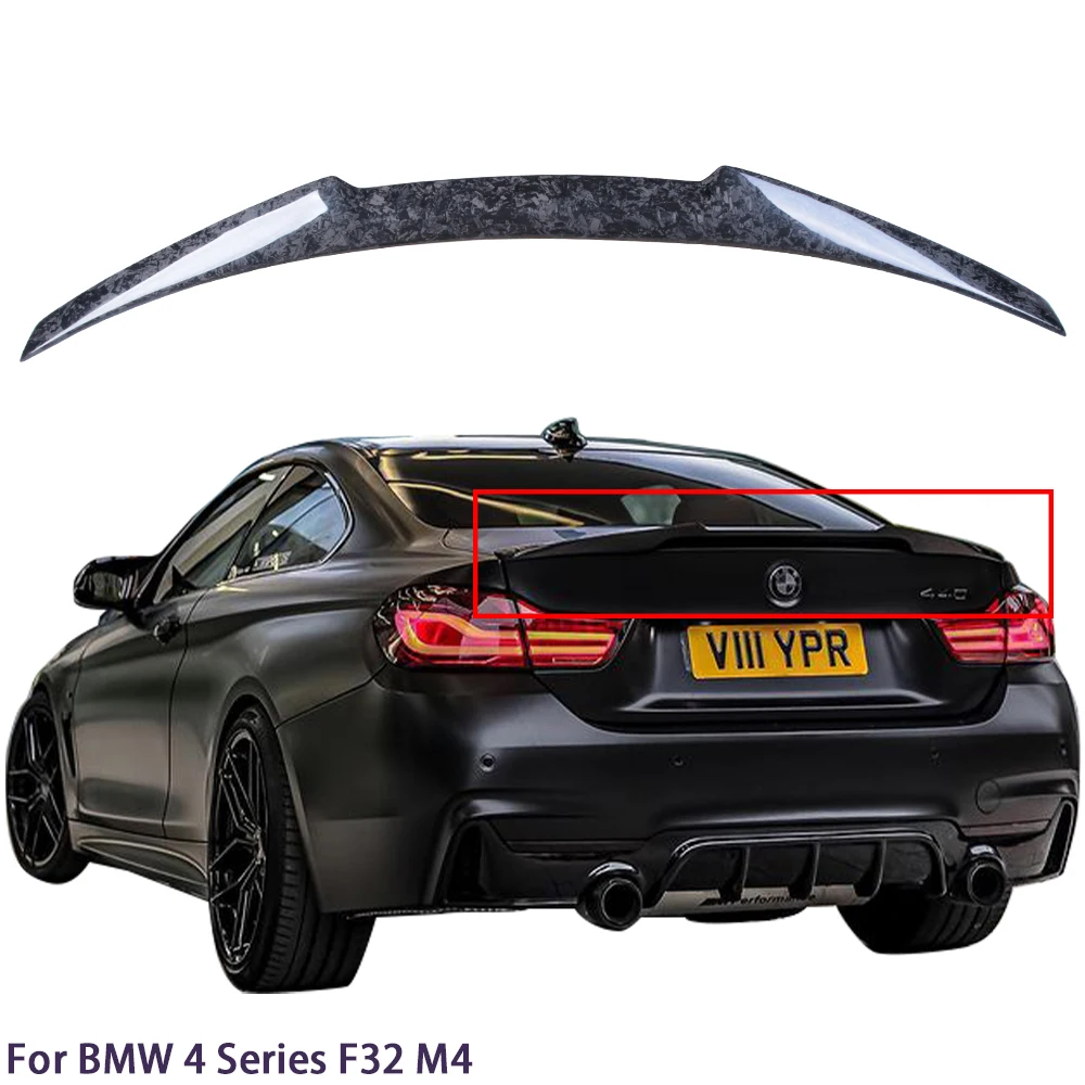 For BMW 4 Series F32 Coupe M4 Style Forged Carbon Fiber Rear Spoiler Trunk Wing 2013-2019
For BMW 4 Series F32 Coupe M4 Style Forged Carbon Fiber Rear Spoiler Trunk Wing 2013-2019
