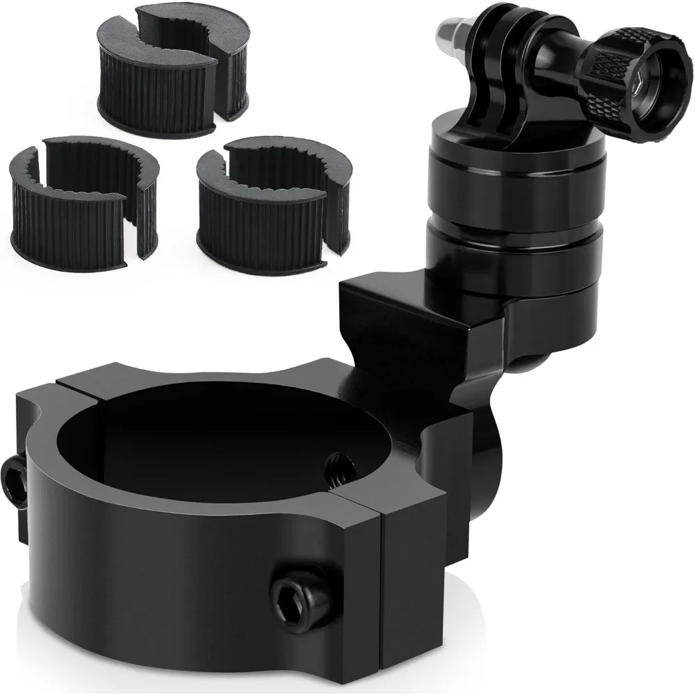 Universal Adjustable Roll Bar Camera Mount for UTV ATV Fits One to Two Inch Tubes
Universal Adjustable Roll Bar Camera Mount for UTV ATV Fits One to Two Inch Tubes