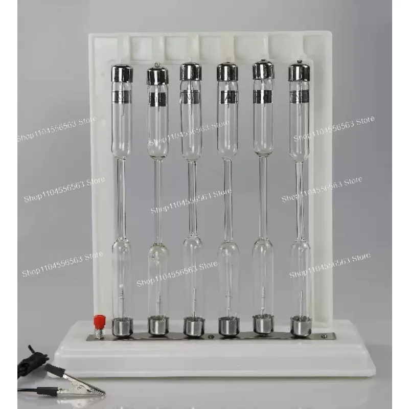 Spectral Tube Group 25107 Six Pcs Spectral Tubes Hydrogen Helium Emission Spectrum Atomic Physics Teaching Instruments
Spectral Tube Group 25107 Six Pcs Spectral Tubes Hydrogen Helium Emission Spectrum Atomic Physics Teaching Instruments