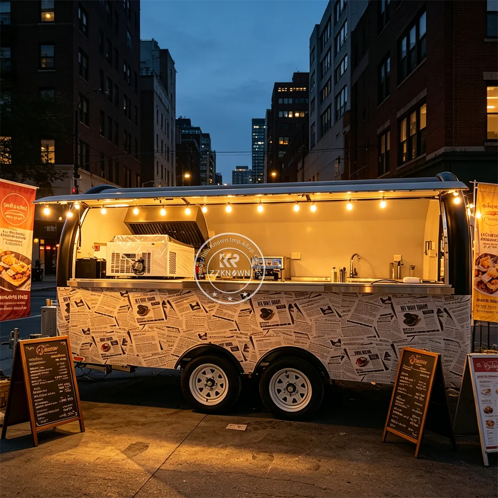 Portable Commercial Food Truck Juice Bar Coffee Trailer Concession Street Food Trailer With Full Equipment
Portable Commercial Food Truck Juice Bar Coffee Trailer Concession Street Food Trailer With Full Equipment