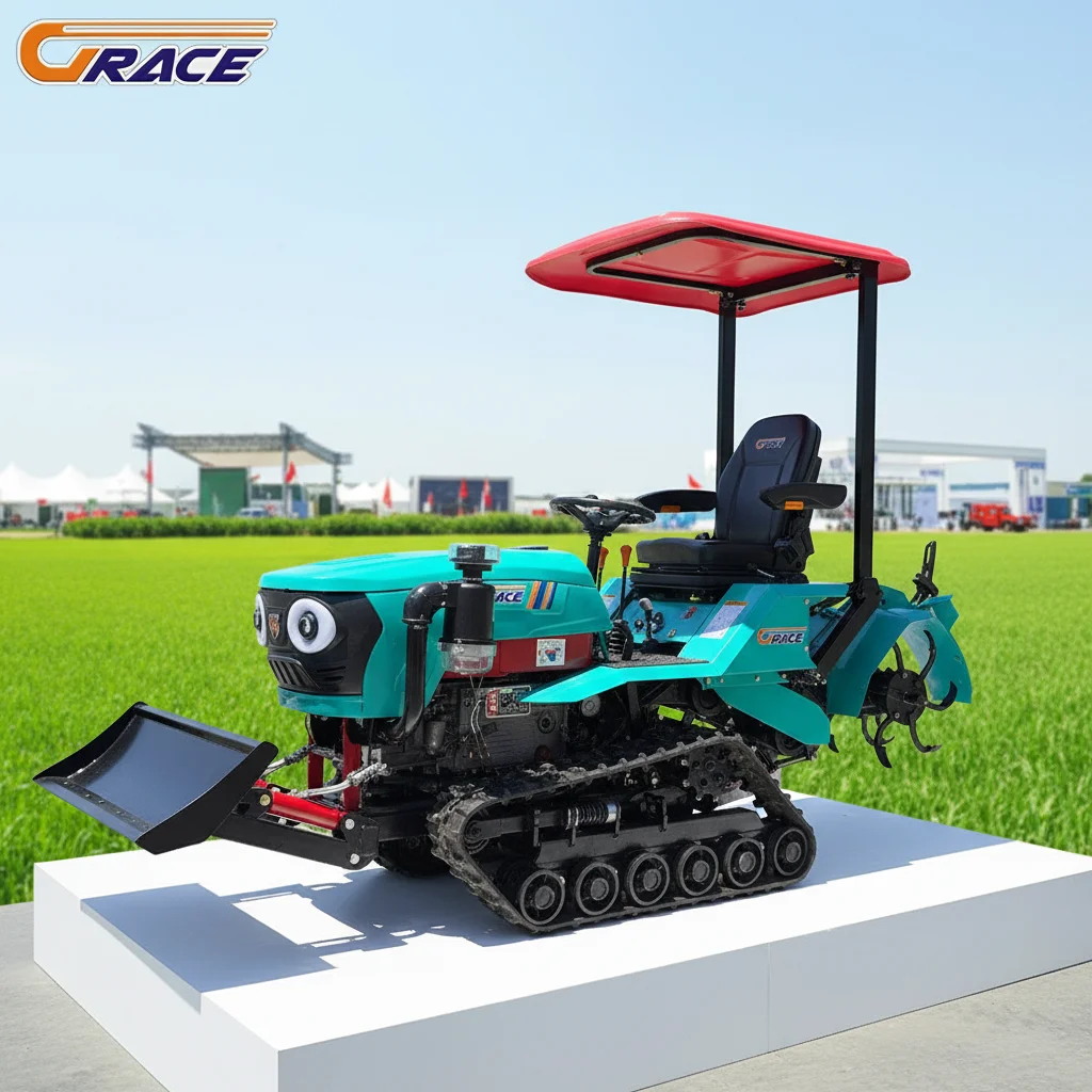 Customize Crawler Tractor With Complete Tools For All Kinds Of Farm Work
Customize Crawler Tractor With Complete Tools For All Kinds Of Farm Work