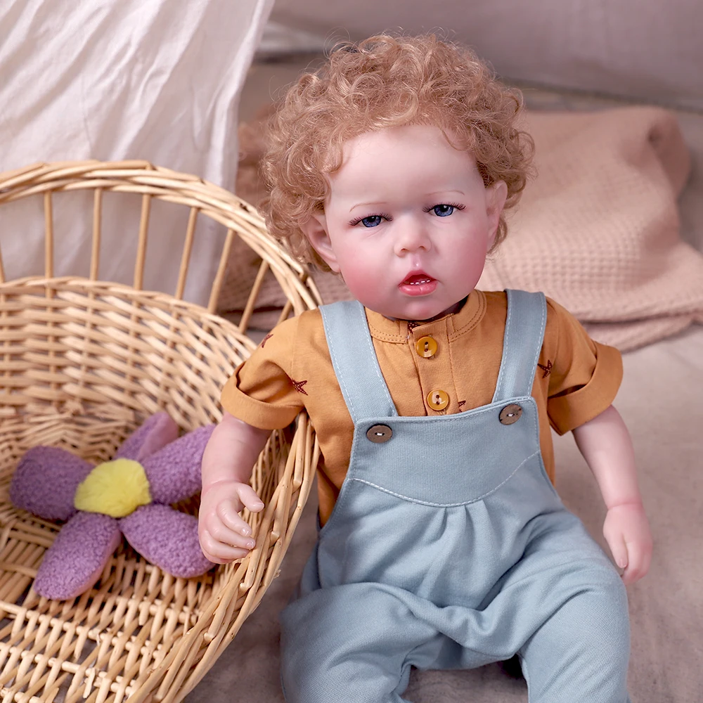 55cm Lifelike Reborn Toddler Boy Doll Realistic Baby Doll with Outfit Soft Body Collectible Toy for Ages 14+
55cm Lifelike Reborn Toddler Boy Doll Realistic Baby Doll with Outfit Soft Body Collectible Toy for Ages 14+