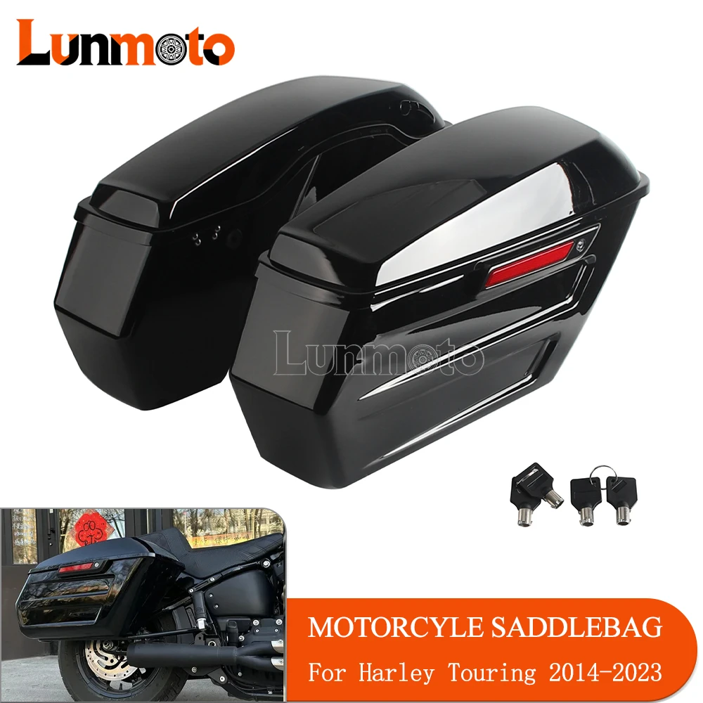 Motorcycle Saddlebags For Harley Touring Street Glide Road Glide Road King 2014-2023 Luggage Storage Boxes Side Hard Saddle Bags
Motorcycle Saddlebags For Harley Touring Street Glide Road Glide Road King 2014-2023 Luggage Storage Boxes Side Hard Saddle Bags