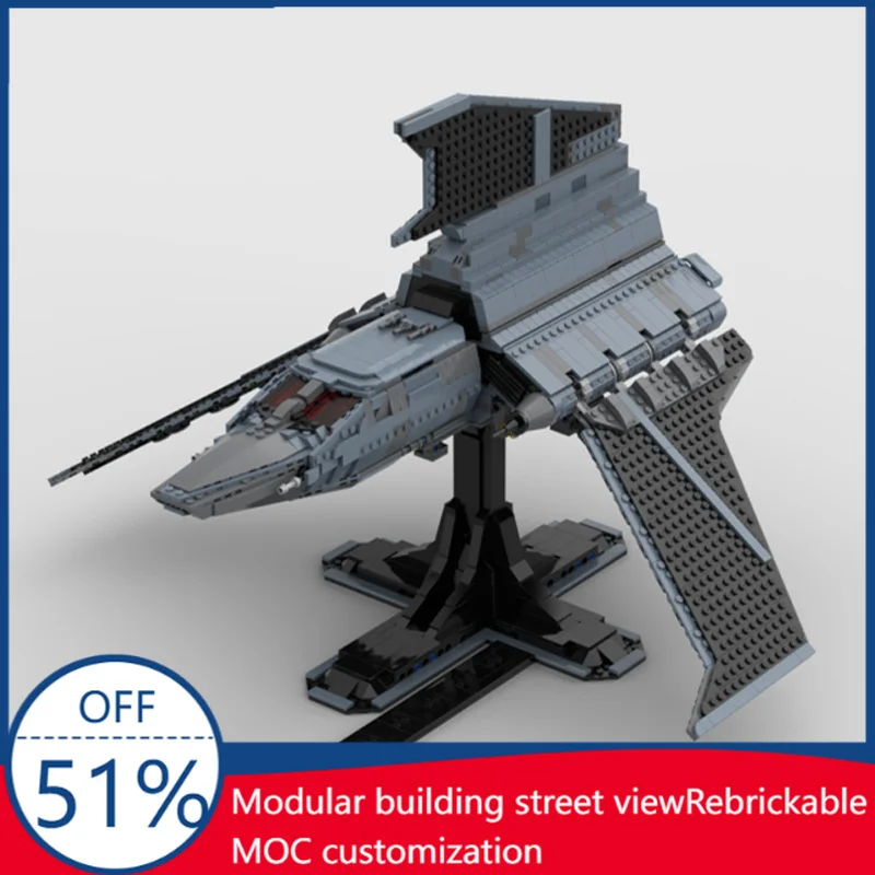 2766PCS War Series Marauder Havoc BAD BATCH AAttack Shuttle Moc Building Block Model Children Diy Surprise Toys Birthday Gifts
2766PCS War Series Marauder Havoc BAD BATCH AAttack Shuttle Moc Building Block Model Children Diy Surprise Toys Birthday Gifts