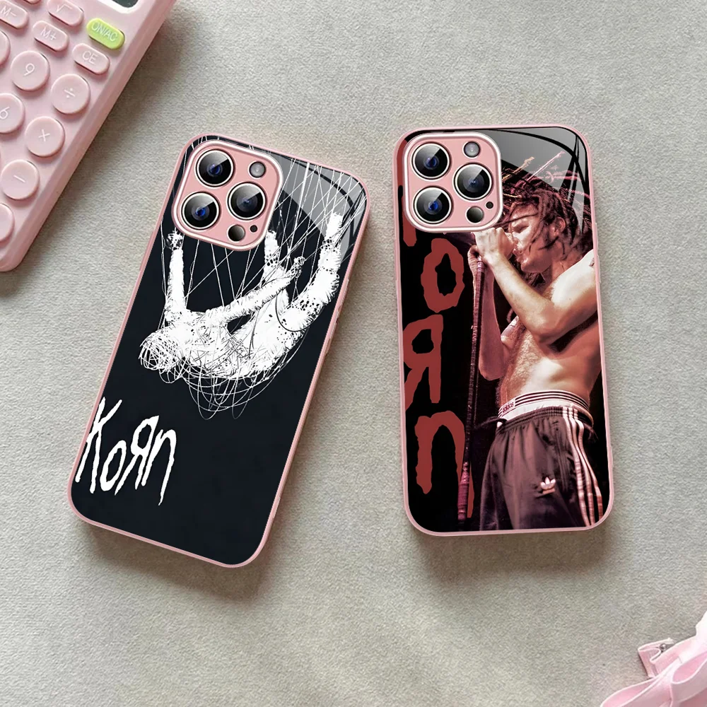 K-korn Music Hot Phone Case Tempered Glass For Iphone 14 13 12 11 Pro Mini XS MAX 14Plus X XS XR Fundas
K-korn Music Hot Phone Case Tempered Glass For Iphone 14 13 12 11 Pro Mini XS MAX 14Plus X XS XR Fundas