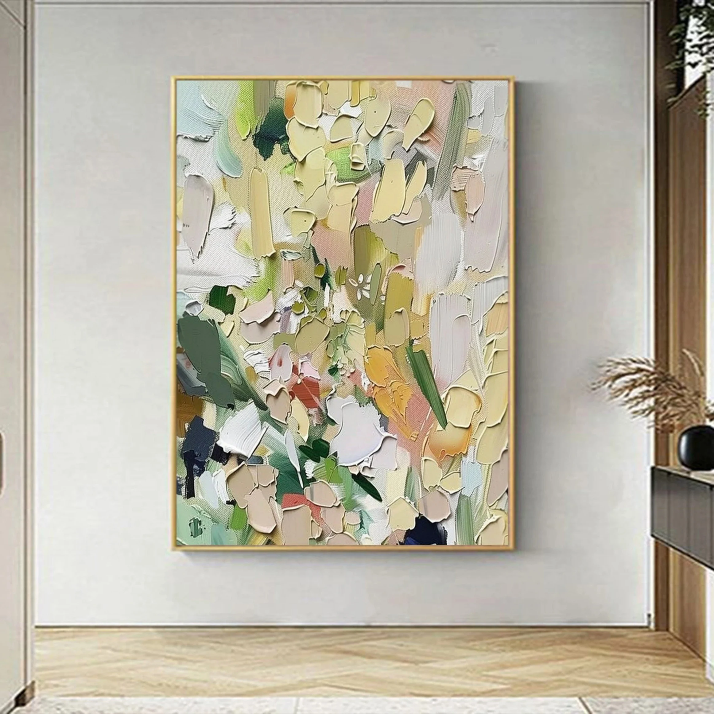 Large abstract floral color print Floral color palette knife painting Textured floral painting Large wall art Living room decor
Large abstract floral color print Floral color palette knife painting Textured floral painting Large wall art Living room decor