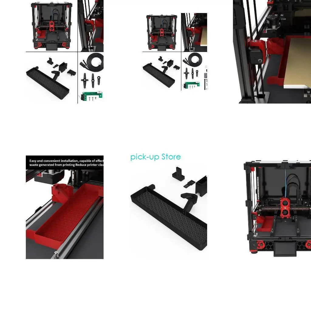 Q5WA Extrusion Waste Collector 3D Printer Waste Filament Collector with Silicone Nozzle Brush For Blobifier 3D Printer
Q5WA Extrusion Waste Collector 3D Printer Waste Filament Collector with Silicone Nozzle Brush For Blobifier 3D Printer