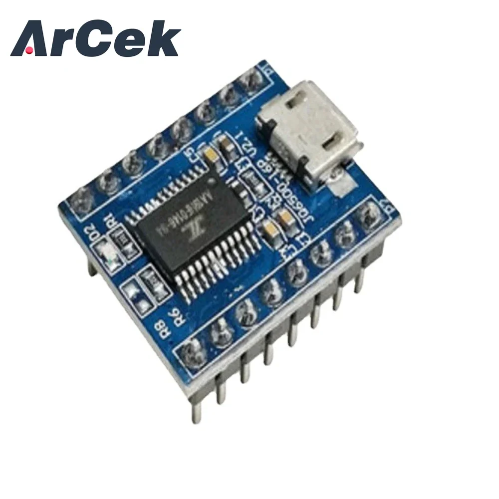 Голосовая звуковая плата JQ6500, модуль USB DIP16 TTL UART для замены MP3 сигнала от одного до 5 каналов, 3,2-5 В, 20 мА
Голосовая звуковая плата JQ6500, модуль USB DIP16 TTL UART для замены MP3 сигнала от одного до 5 каналов, 3,2-5 В, 20 мА