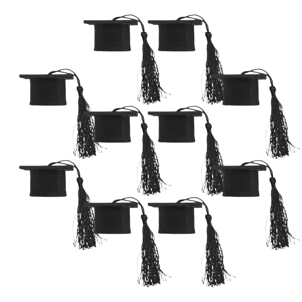 12 Pcs Has Doctor Hat Decoration Graduation Bottle Toppers Cork Caps Black Bouquets Mother
12 Pcs Has Doctor Hat Decoration Graduation Bottle Toppers Cork Caps Black Bouquets Mother