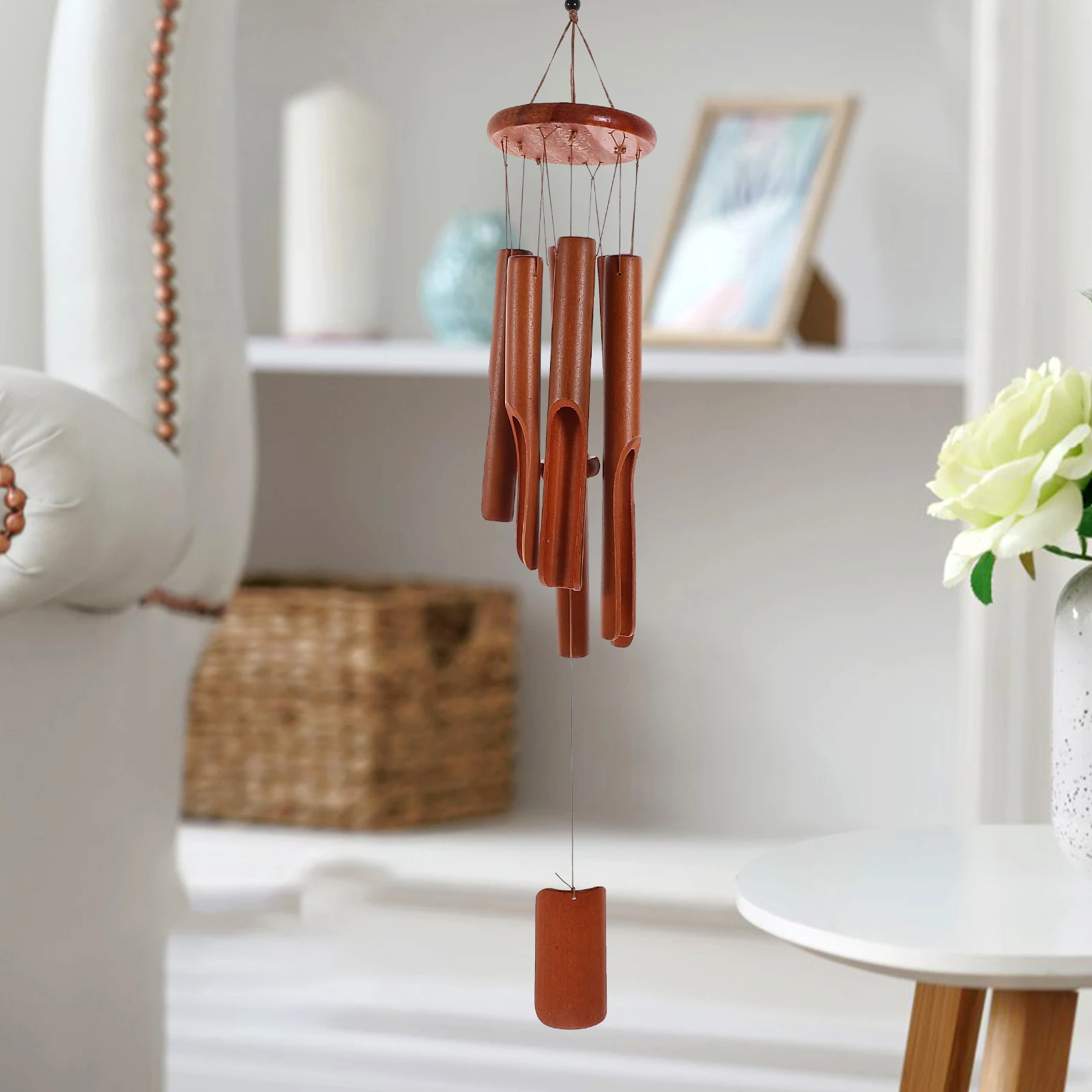 Wooden Piece Wind Chime Pendant Chimes Outdoor Hanging Large Deep Tone for Garden Windchimes Outdoors outside
Wooden Piece Wind Chime Pendant Chimes Outdoor Hanging Large Deep Tone for Garden Windchimes Outdoors outside