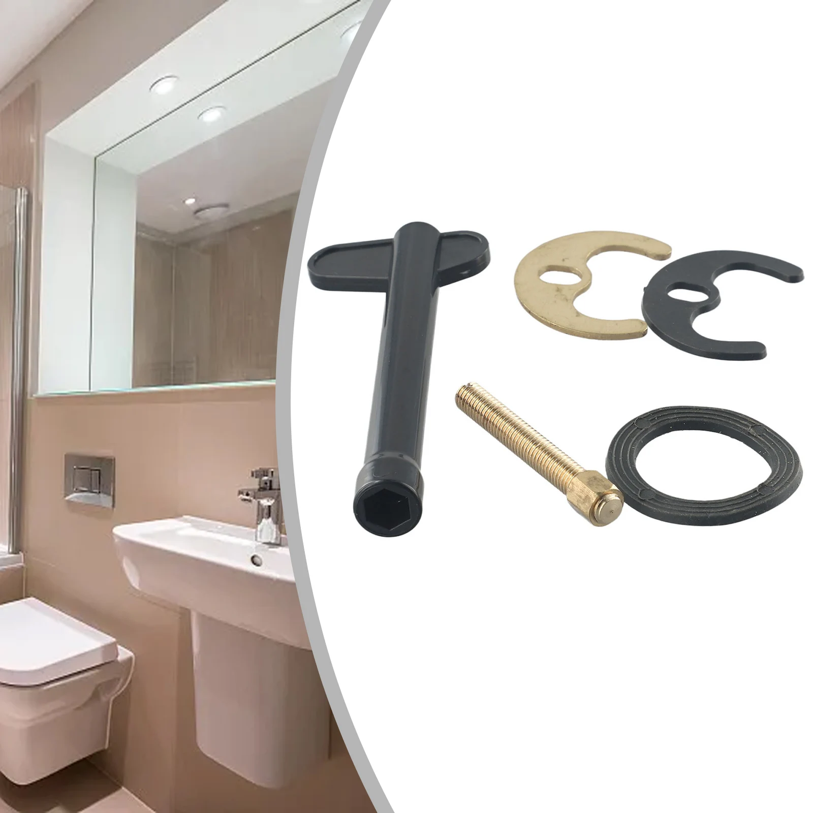 Washer Tap Faucet Fixing Fitting Kit Accessories Basin Tool Plastic Hex Wrench Replacement Stainless Steel Plate
Washer Tap Faucet Fixing Fitting Kit Accessories Basin Tool Plastic Hex Wrench Replacement Stainless Steel Plate