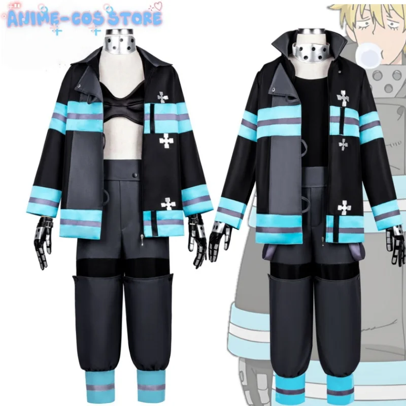 Аниме Fire Force Shinra Kusakabe пальто брюки куртка косплей костюм Enen no Shouboutai Fire Brigade Asa Boiru униформа для мужчин и мальчиков 
Аниме Fire Force Shinra Kusakabe пальто брюки куртка косплей костюм Enen no Shouboutai Fire Brigade Asa Boiru униформа для мужчин и мальчиков