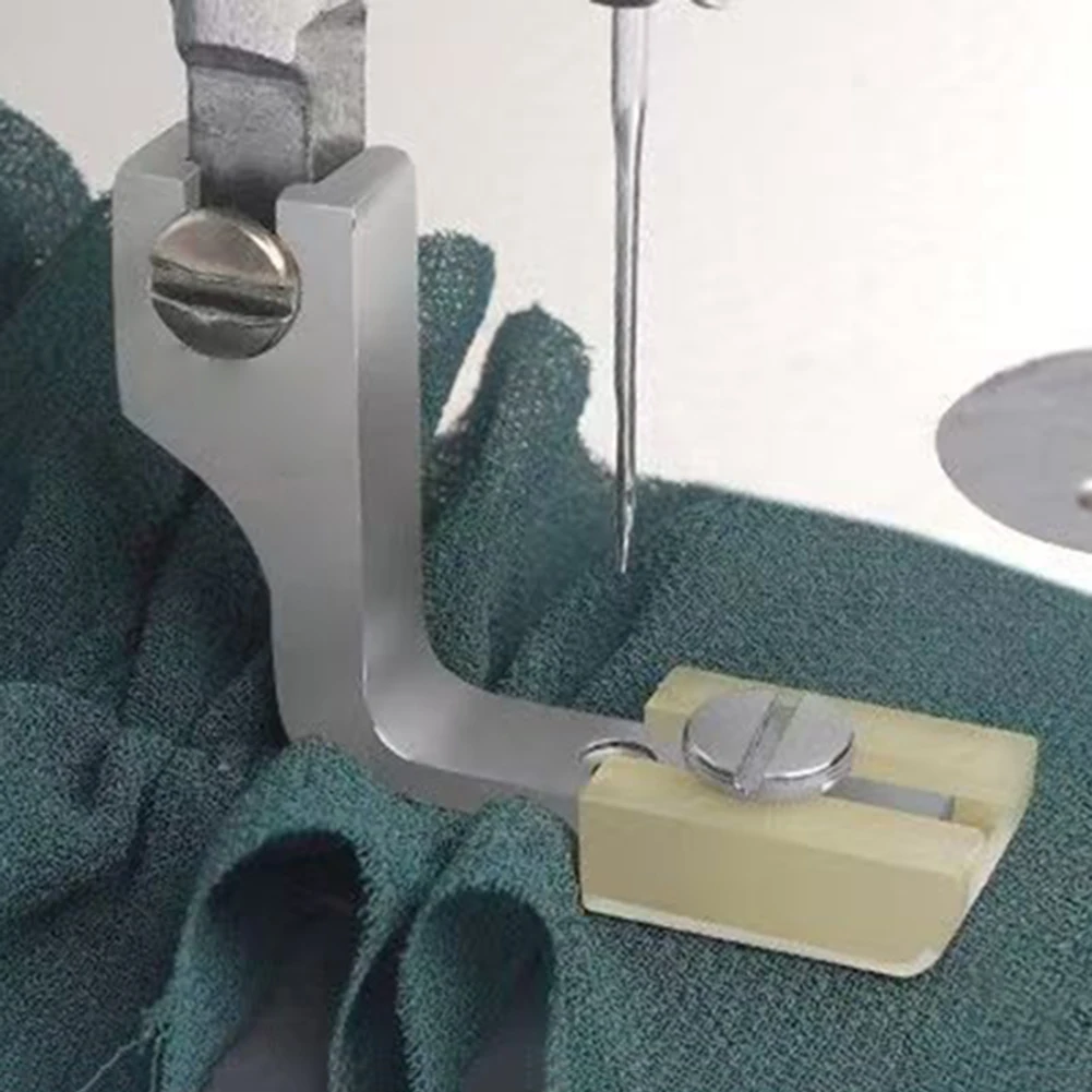 T950 Морщинистая прижимная лапка 2 в 1, складная швейная машина для вытягивания морщин, аксессуары для большинства типов швейных машин 
T950 Морщинистая прижимная лапка 2 в 1, складная швейная машина для вытягивания морщин, аксессуары для большинства типов швейных машин