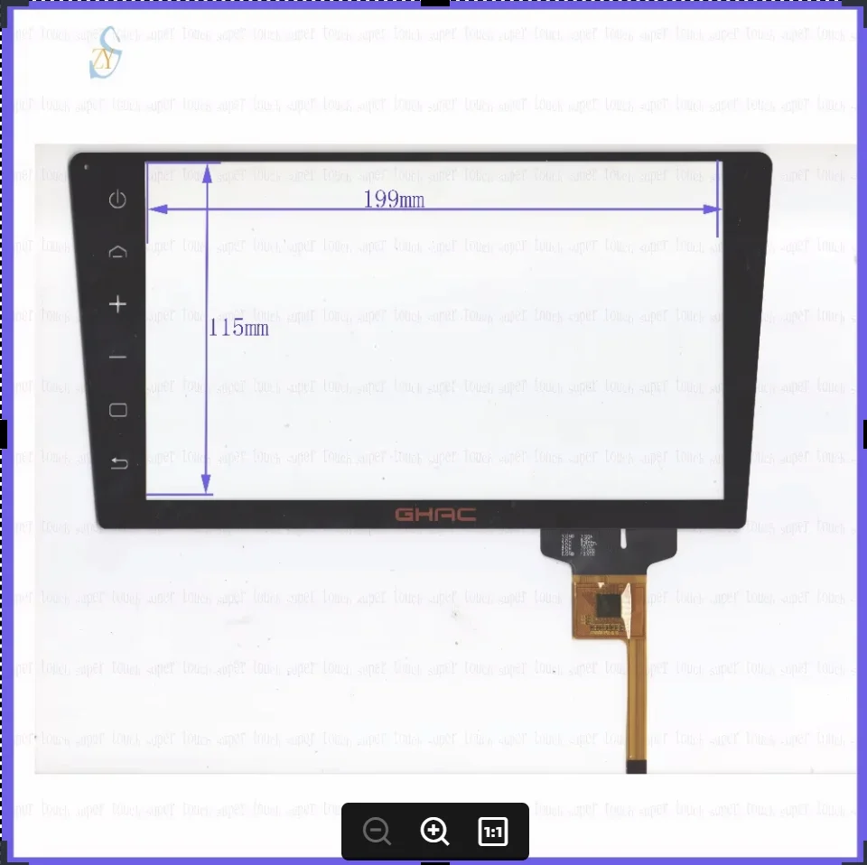 ZhiYuSun CHAC 10.1inch Capacitive screen touch panel for Car DVD, for Industrial control
ZhiYuSun CHAC 10.1inch Capacitive screen touch panel for Car DVD, for Industrial control