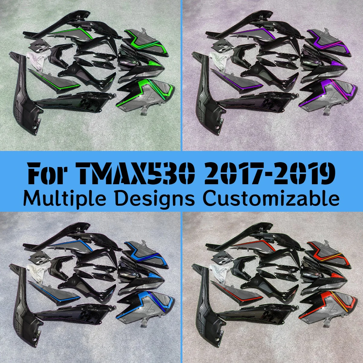 For YAMAHA TMAX 530 2017 2018 2019 Motorcycle Aftermarket Injection Fairings TMAX530 17 18 19 Fairing Body Plastic Cover Kit
For YAMAHA TMAX 530 2017 2018 2019 Motorcycle Aftermarket Injection Fairings TMAX530 17 18 19 Fairing Body Plastic Cover Kit