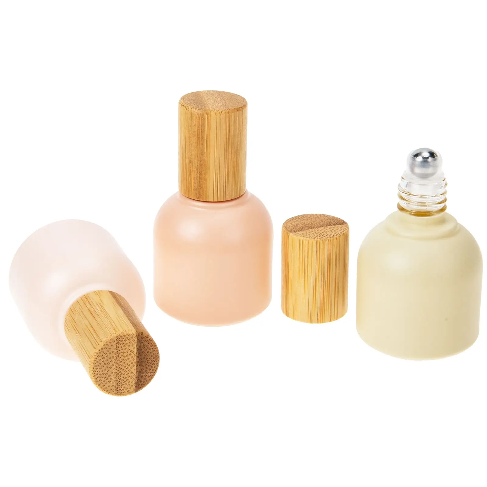 3 Pcs Refillable Glass Roller Bottles Bamboo Cover Essential Oils Empty Glass Roller Bottle Perfume Leak Proof Portable Travel
3 Pcs Refillable Glass Roller Bottles Bamboo Cover Essential Oils Empty Glass Roller Bottle Perfume Leak Proof Portable Travel