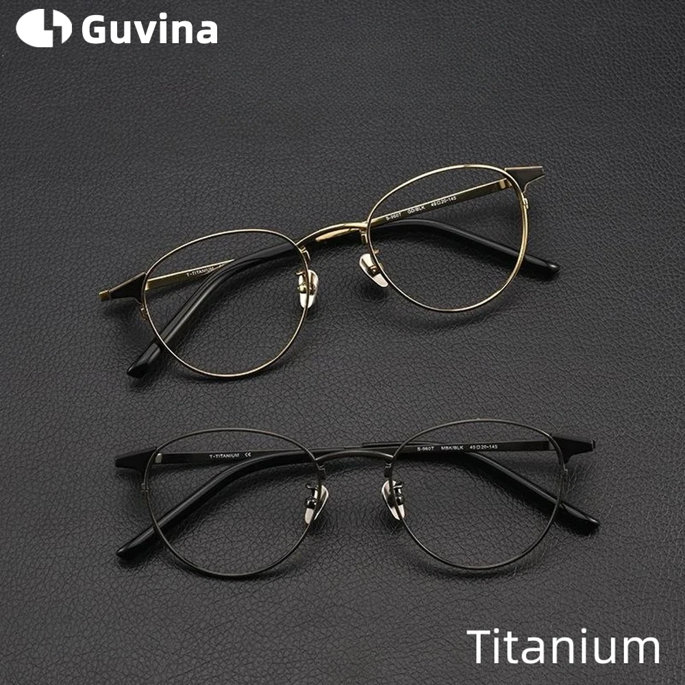 Higher Quality New Fashion Business Eyeglasses Women Luxury Vintage Round Pure Titanium Eyewear Prescription Customizable Men
Higher Quality New Fashion Business Eyeglasses Women Luxury Vintage Round Pure Titanium Eyewear Prescription Customizable Men