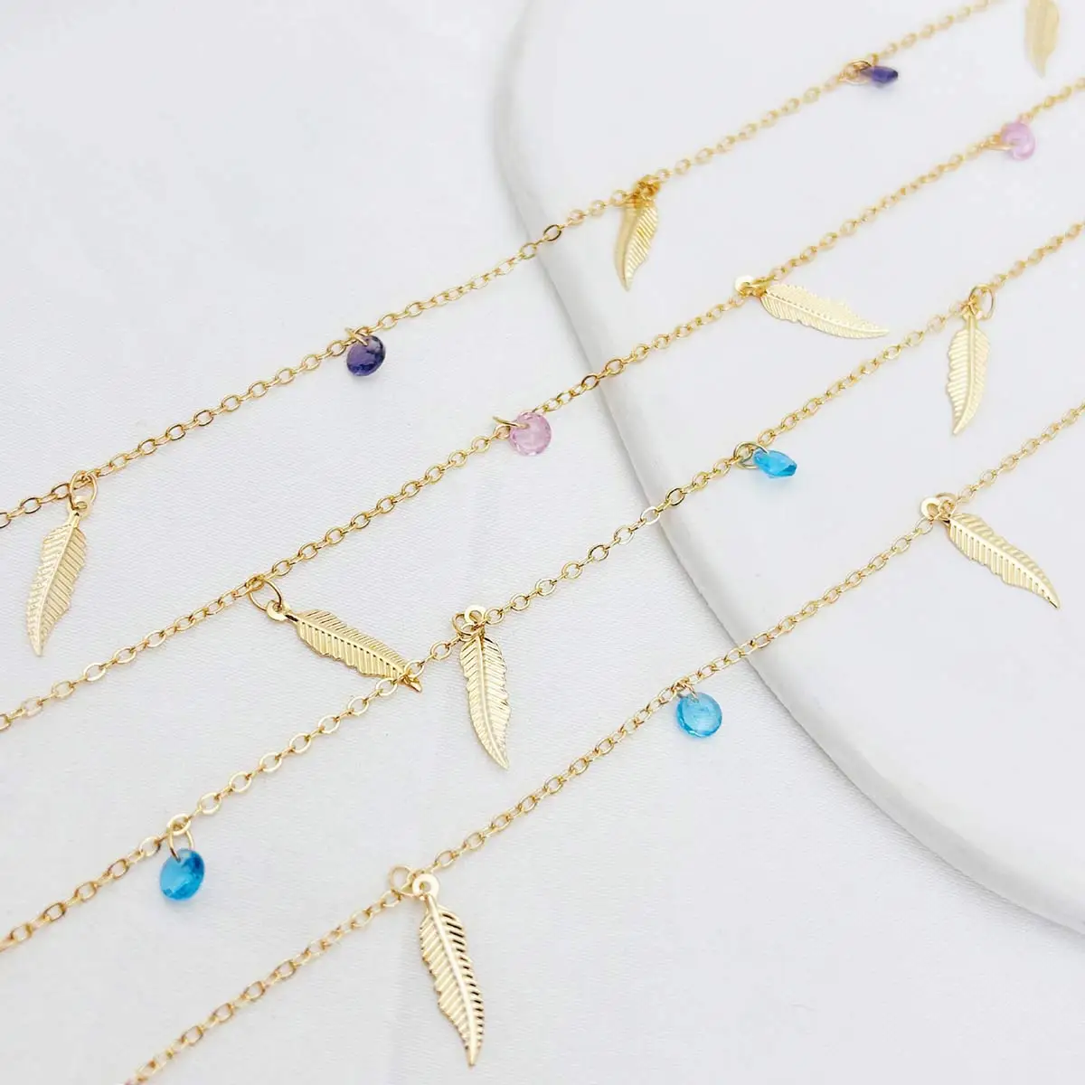 10Yards Gold Silver Tone Link Chain Feather Rhinestone Tassel Charm Decoration DIY Bracelet Handmade Crafts Accessories
10Yards Gold Silver Tone Link Chain Feather Rhinestone Tassel Charm Decoration DIY Bracelet Handmade Crafts Accessories