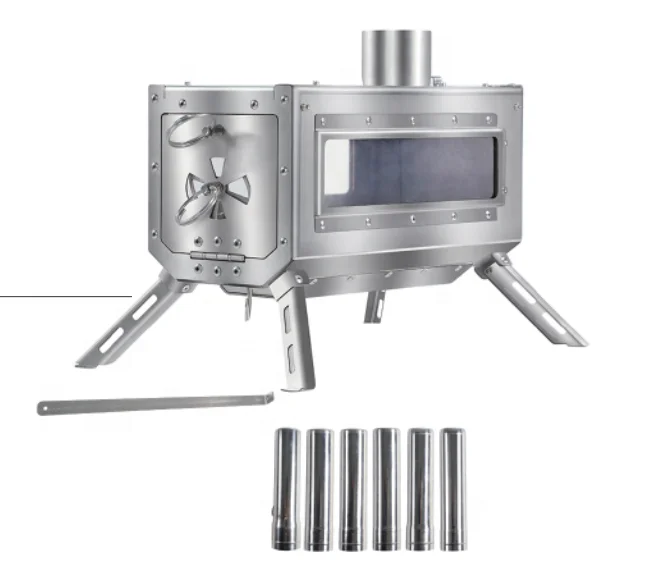 Camping Stove Grill Smokeless Outdoor Chimney Pipe Tube Titanium Stainless Steel Pellet Wood Burning Portable Tent Stove
Camping Stove Grill Smokeless Outdoor Chimney Pipe Tube Titanium Stainless Steel Pellet Wood Burning Portable Tent Stove