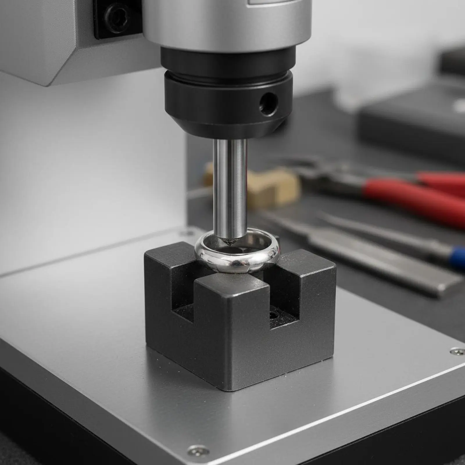 Band Engraving Machine Easy to Use Inner Band Engraver Band Lettering Machine Precise Carving Alphabet Number Engraver
