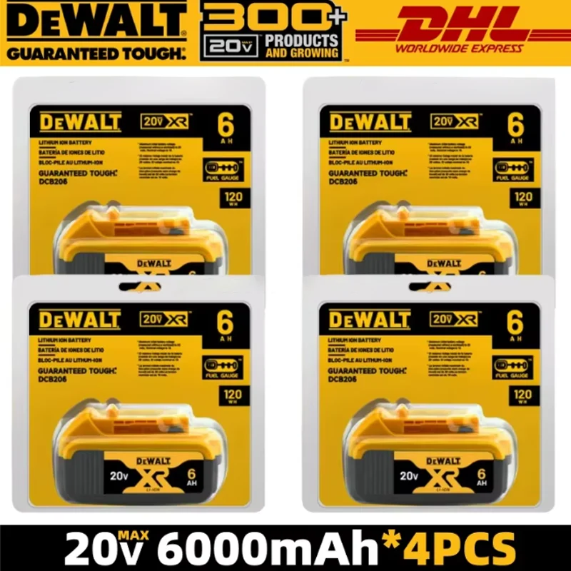 Original DeWalt 6Ah 20V battery replaceable DCD887 DCD805 DCF860 Dcd796 DCG406 DCF880 DCF512 DCD805 power tools battery
Original DeWalt 6Ah 20V battery replaceable DCD887 DCD805 DCF860 Dcd796 DCG406 DCF880 DCF512 DCD805 power tools battery