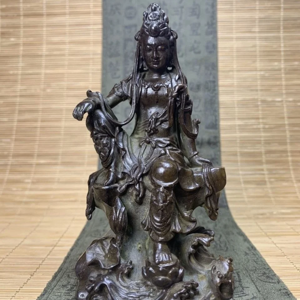 Brass Guanyin Ornament Home Feng Shui Car Supplies living room decoration luxury home decor
Brass Guanyin Ornament Home Feng Shui Car Supplies living room decoration luxury home decor