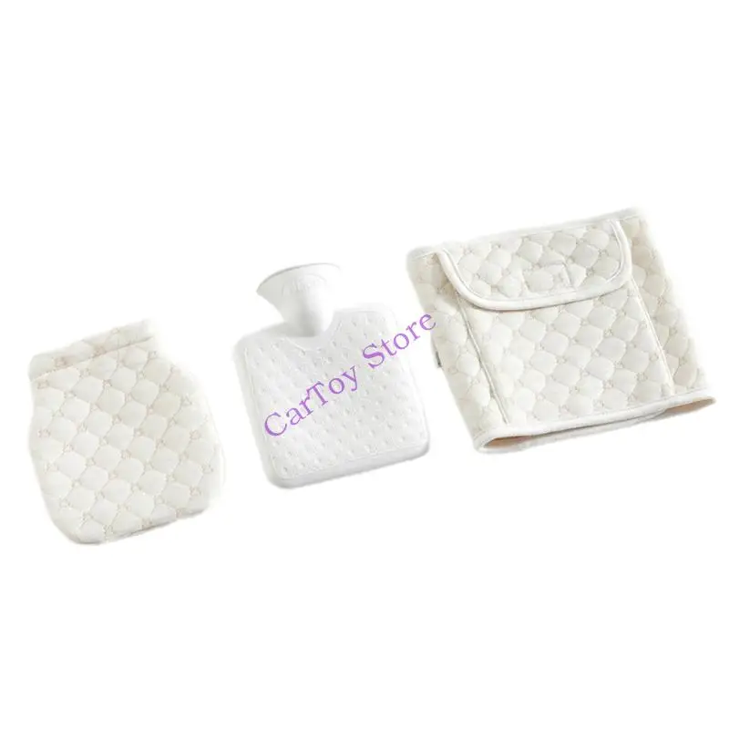 634F 3Pcs/set Kids Heat Water Bag with Protective Sleeve Compact and Safe Baby Bellyband for Abdominal Relief and Warmth
634F 3Pcs/set Kids Heat Water Bag with Protective Sleeve Compact and Safe Baby Bellyband for Abdominal Relief and Warmth