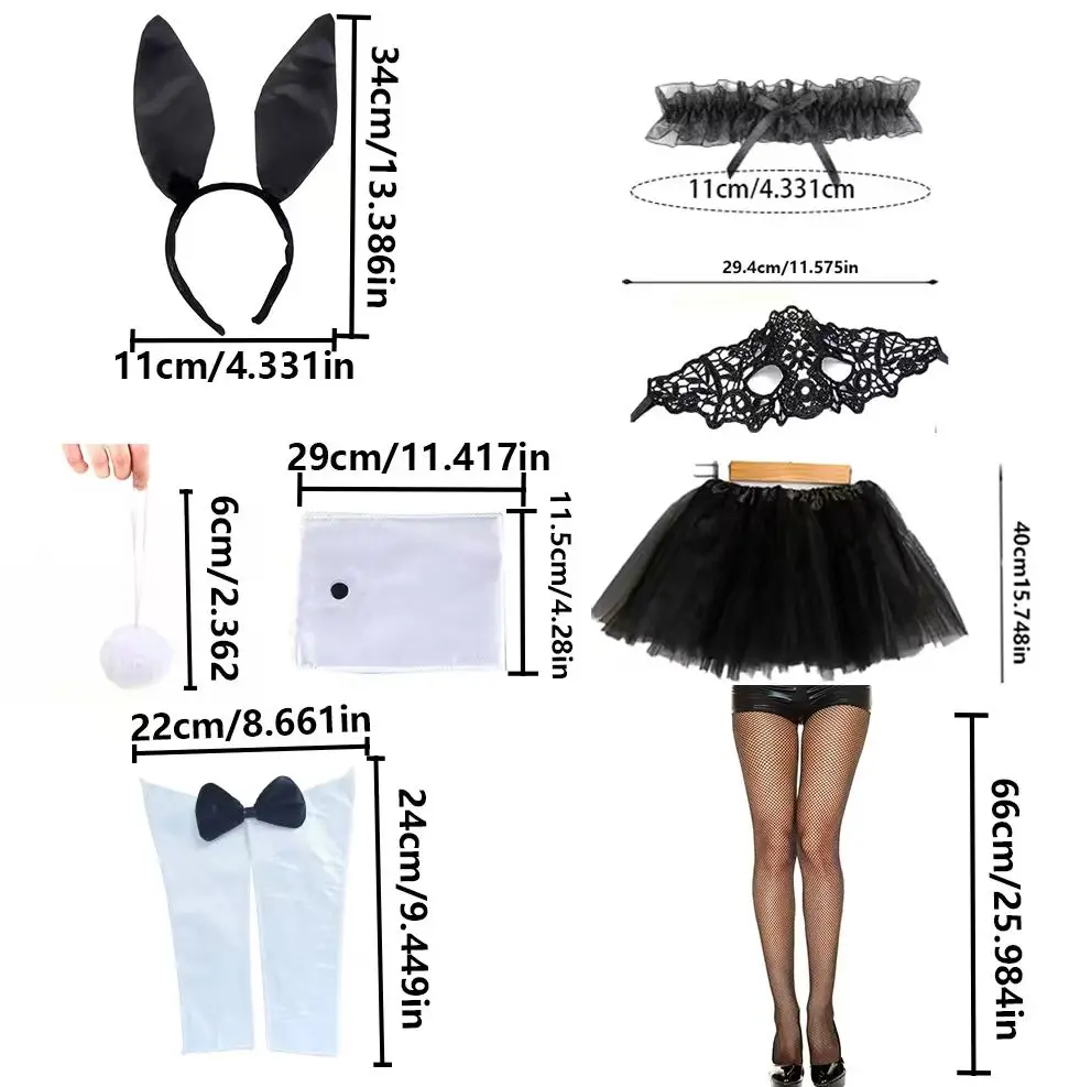 PESENAR Bunny Girl Costumes Are Suitable for Bunny Girl Cosplay, Easter or Bunny Girl Themed Parties, Carnivals, Halloween, Etc
PESENAR Bunny Girl Costumes Are Suitable for Bunny Girl Cosplay, Easter or Bunny Girl Themed Parties, Carnivals, Halloween, Etc