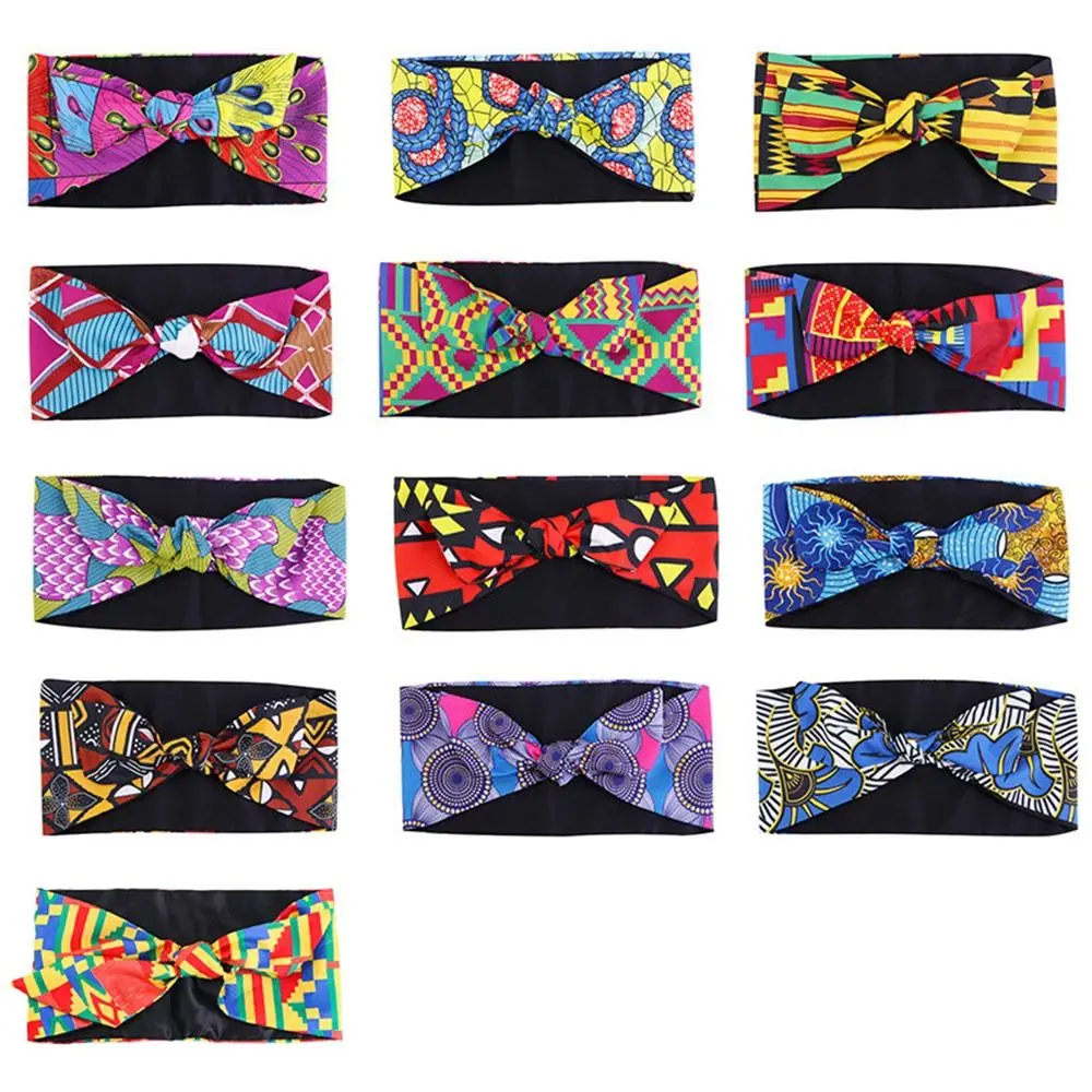 Vintage Wide African Print Headband Elastic Knotted Sports Yoga Headband Daily Wears Turban for Women
Vintage Wide African Print Headband Elastic Knotted Sports Yoga Headband Daily Wears Turban for Women