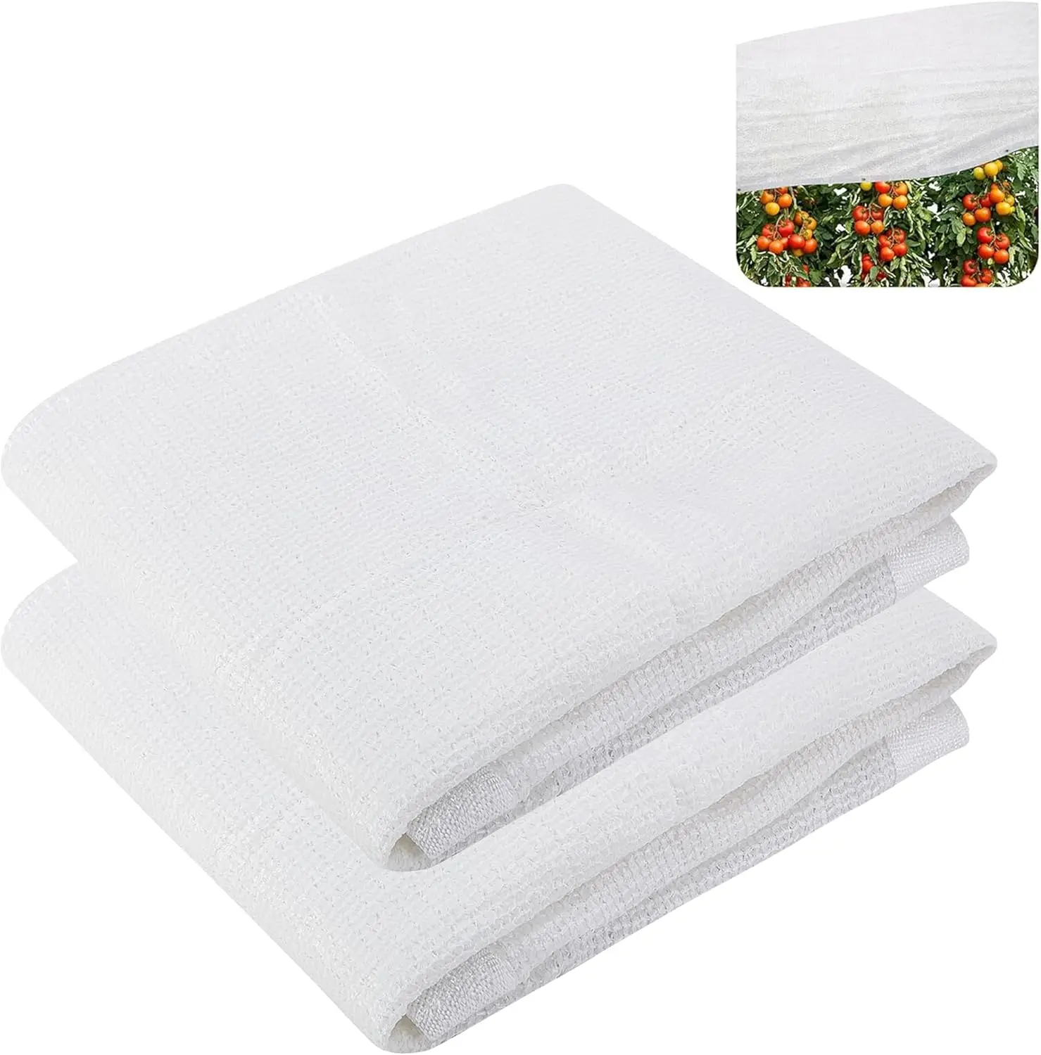 2 Pack 9.9 x 6.6 Ft Plant Sun Shade Cloth, 60% White Plant Sun Shade Net with Reinforced Grommets, Garden Sunshade Cover Clot
2 Pack 9.9 x 6.6 Ft Plant Sun Shade Cloth, 60% White Plant Sun Shade Net with Reinforced Grommets, Garden Sunshade Cover Clot