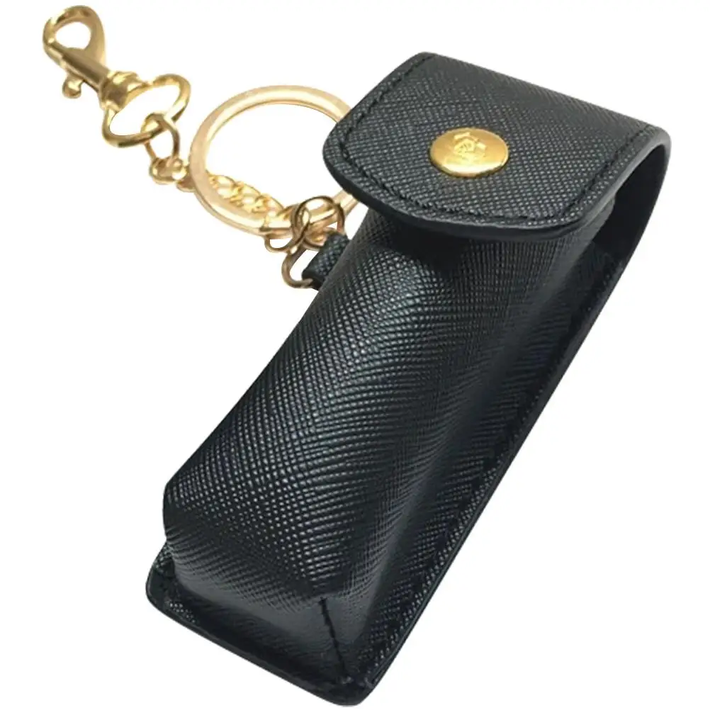 Portable Lipstick Case Holder Keychain Black PU Travel Accessories for Women Small Pouch Lipstick ganizer
Portable Lipstick Case Holder Keychain Black PU Travel Accessories for Women Small Pouch Lipstick ganizer