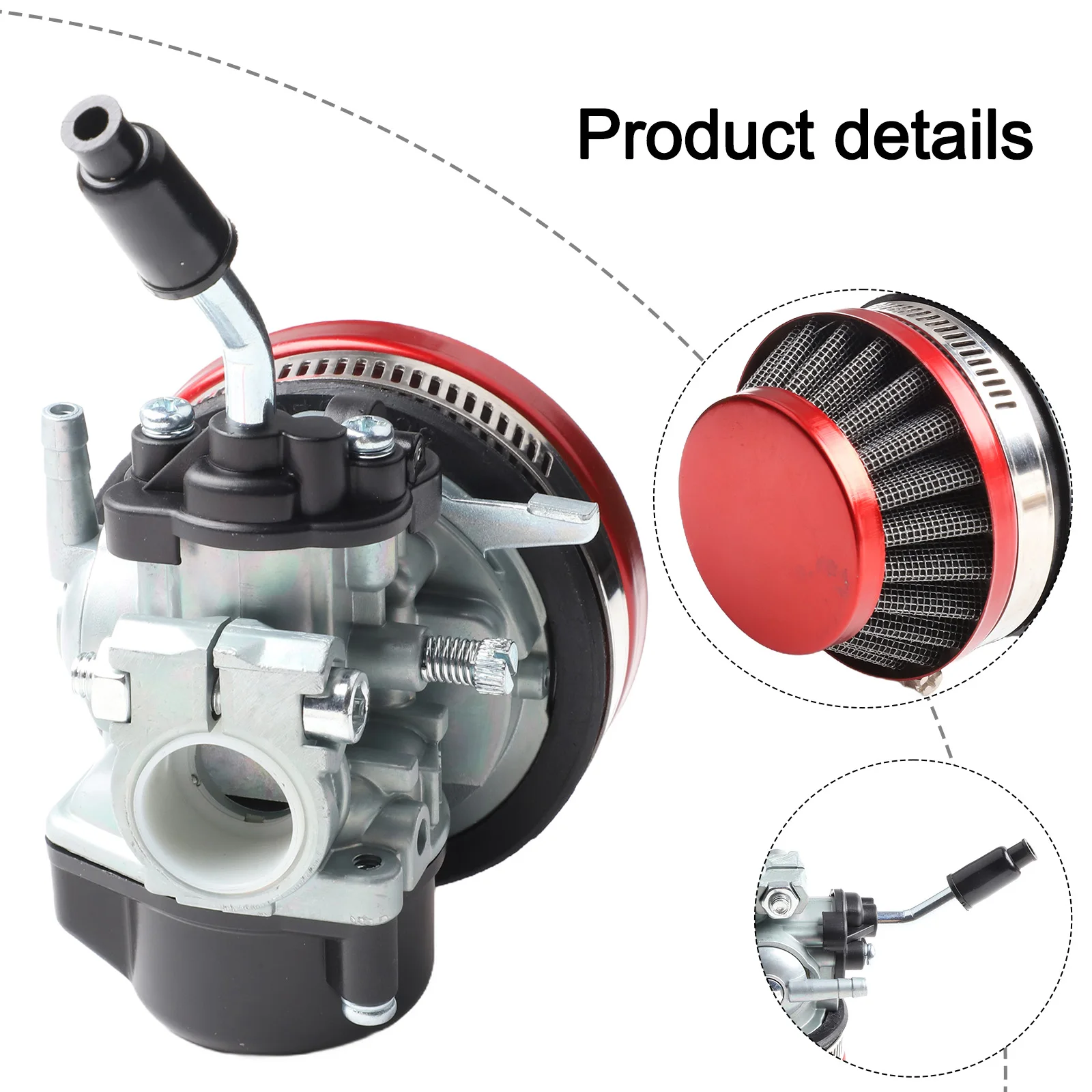 49cc Carburetor 2-Stroke Carburetor Carburetor 2-Stroke Go Kart Personal Watercraft Street Bike With Air Filter
49cc Carburetor 2-Stroke Carburetor Carburetor 2-Stroke Go Kart Personal Watercraft Street Bike With Air Filter