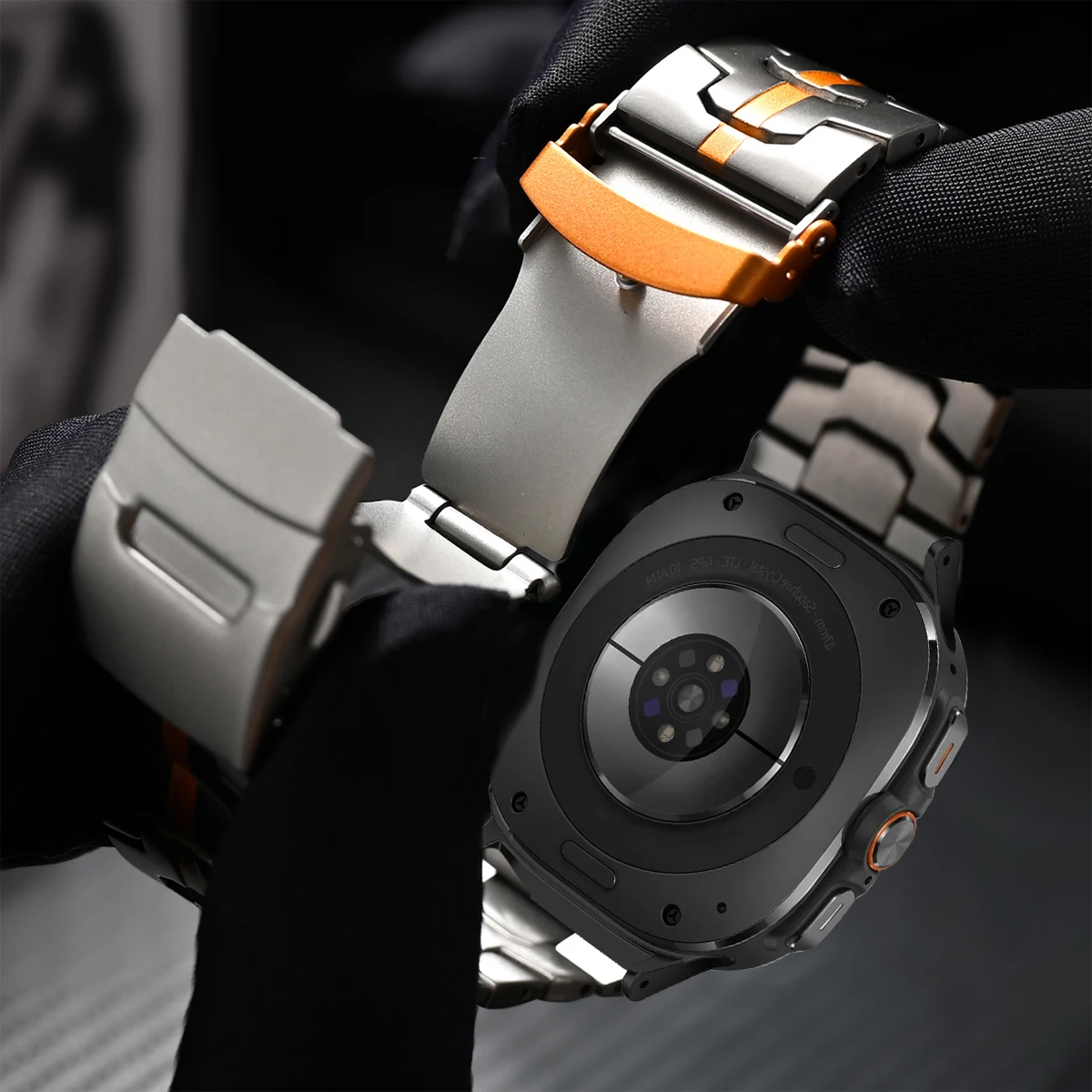 Ремешок из титанового сплава для Samsung Galaxy Watch Ultra 8, 47 мм, роскошный металлический браслет без зазоров, дизайнерский ремешок для Galaxy Watch Ultra 47 мм
Ремешок из титанового сплава для Samsung Galaxy Watch Ultra 8, 47 мм, роскошный металлический браслет без зазоров, дизайнерский ремешок для Galaxy Watch Ultra 47 мм