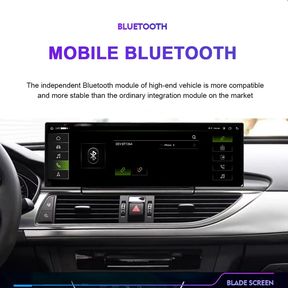 14.9" QLED Radio Android 13 For Audi A6 C7 A7 S6 S7 2012-2018 Car Multimedia Player GPS Navigation Stereo Receiver Unit Carplay
14.9" QLED Radio Android 13 For Audi A6 C7 A7 S6 S7 2012-2018 Car Multimedia Player GPS Navigation Stereo Receiver Unit Carplay