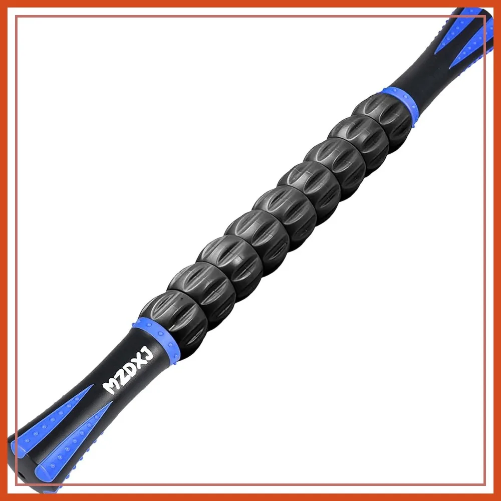 Muscle Roller Massage Stick - Deep Tissue Fascia Blaster for Pain Relief & Body Sculpting, 18 inch Blue Black
Muscle Roller Massage Stick - Deep Tissue Fascia Blaster for Pain Relief & Body Sculpting, 18 inch Blue Black