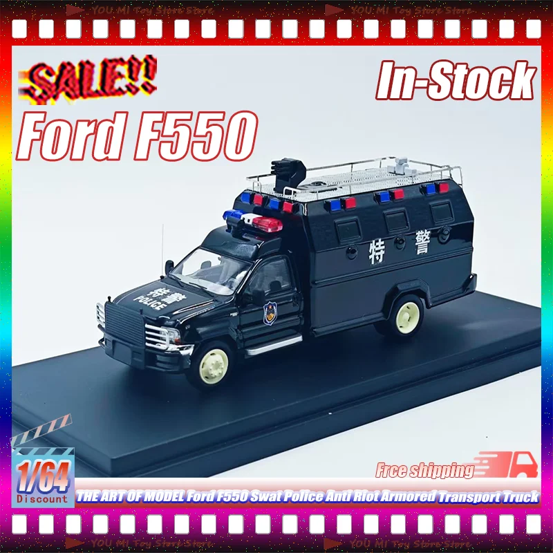 New The Art Of Model 1:64 Ford F550 Swat Police Anti Riot Armored Transport Truck Alloy Die-Cast Models Car For Hobby Collectors
New The Art Of Model 1:64 Ford F550 Swat Police Anti Riot Armored Transport Truck Alloy Die-Cast Models Car For Hobby Collectors