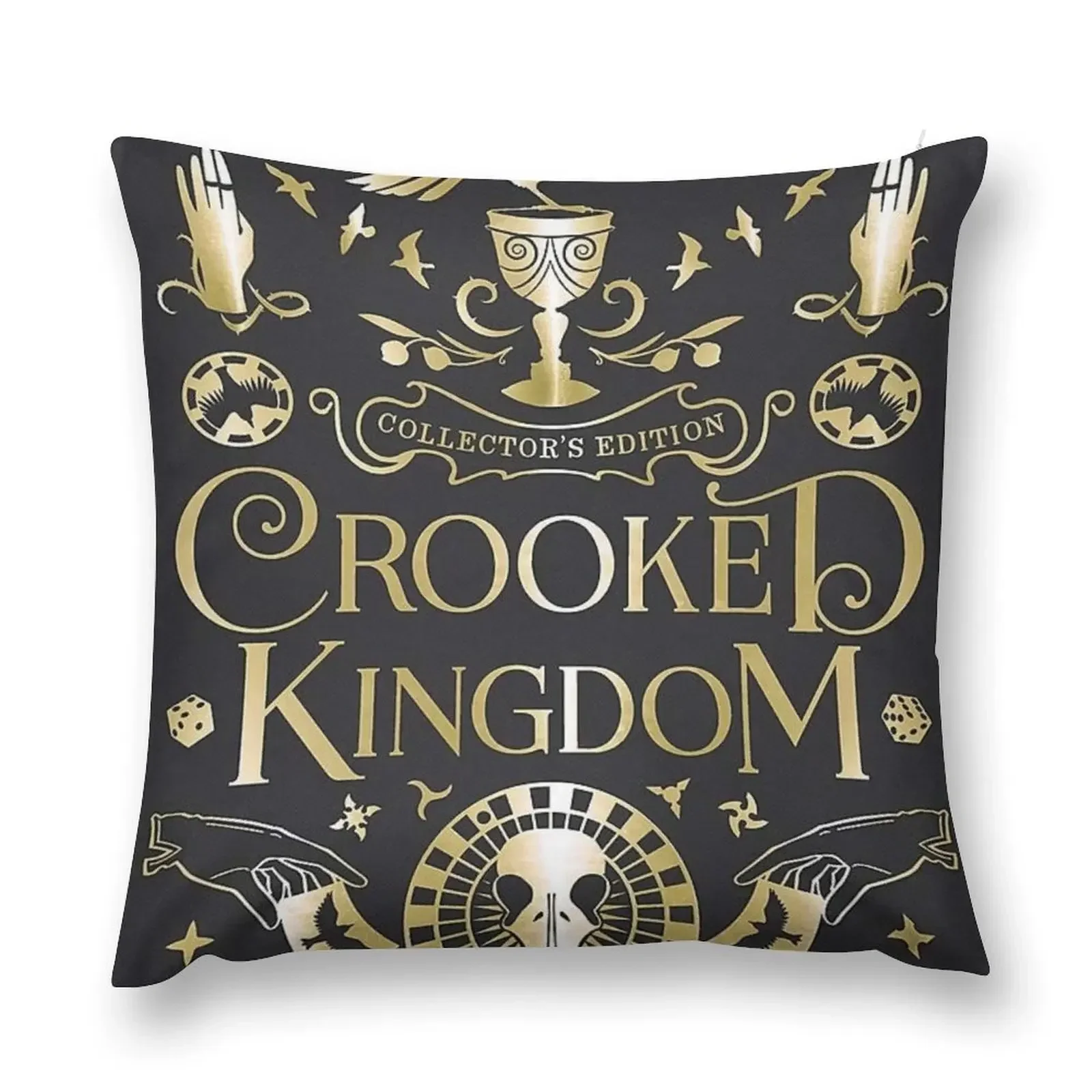 Crooked Kingdom Collector's Edition GrishaVerse Cover Throw Pillow Cushion Covers For Living Room Ornamental Pillow pillow
Crooked Kingdom Collector's Edition GrishaVerse Cover Throw Pillow Cushion Covers For Living Room Ornamental Pillow pillow
