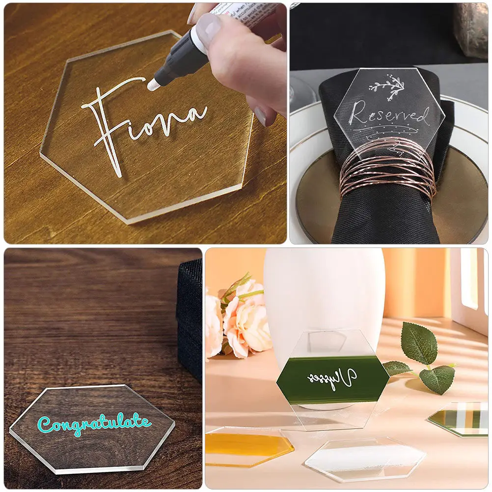 10Pcs Multi-Function Acrylic Blanks Craft Clear Cards for Family Gifts Simple Elegant Lasting Gloss DIY Projects
10Pcs Multi-Function Acrylic Blanks Craft Clear Cards for Family Gifts Simple Elegant Lasting Gloss DIY Projects