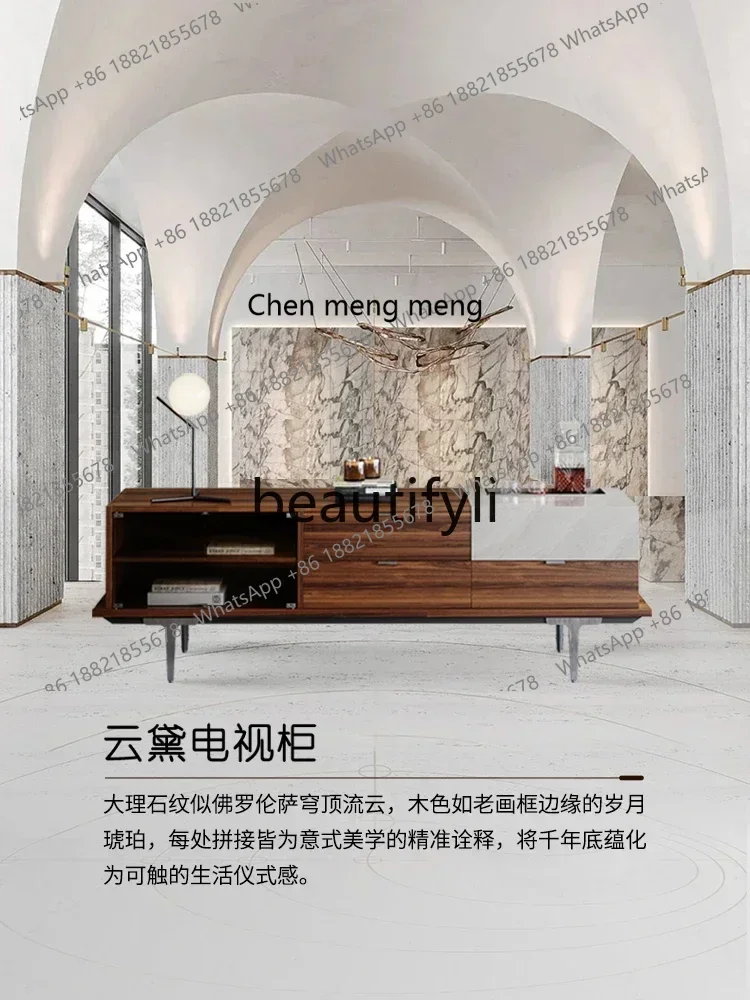 xz1TV cabinet Italian small apartment living room locker storage integrated new high-end sense
xz1TV cabinet Italian small apartment living room locker storage integrated new high-end sense