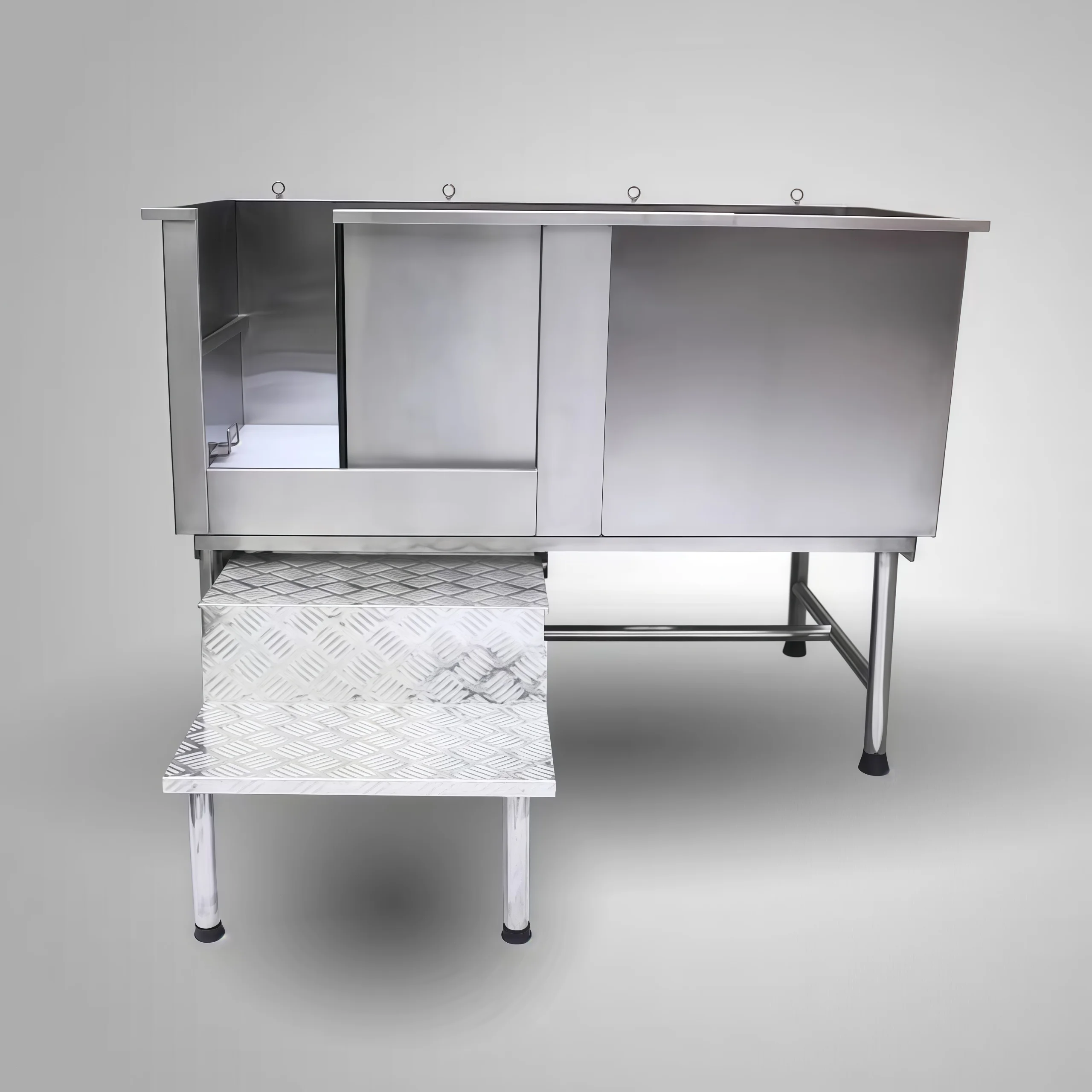 Wholesale 304 Stainless Steel Pet Cleaning & Bathing Tub Dog Grooming Tubs Machine to Bathe for Large Dogs
Wholesale 304 Stainless Steel Pet Cleaning & Bathing Tub Dog Grooming Tubs Machine to Bathe for Large Dogs