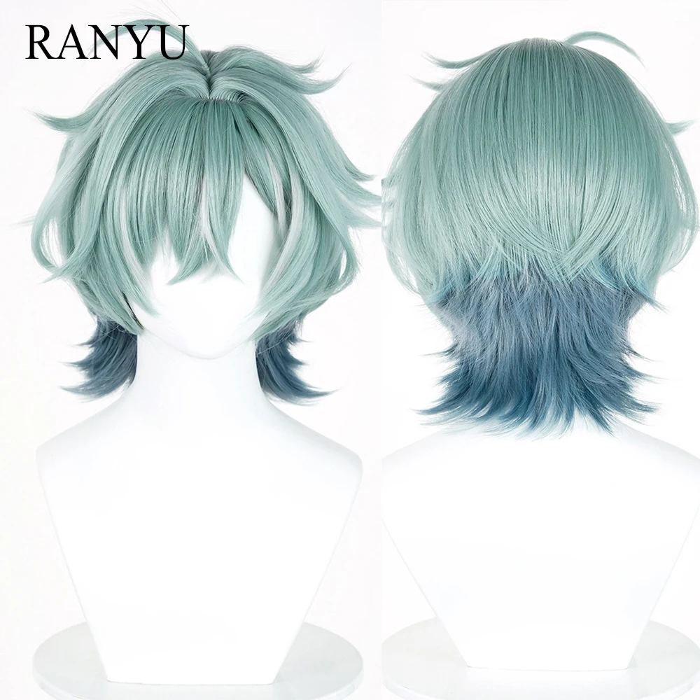 Green Ombre Blue Silver Highlights Wigs with Bangs Anime Game Cosplay Fluffy Wig Heat Resistant for Daily Party
Green Ombre Blue Silver Highlights Wigs with Bangs Anime Game Cosplay Fluffy Wig Heat Resistant for Daily Party